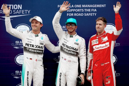 Rosberg elismerte, kevés volt ma, addig Vettel majdnem legyőzte Hamiltont