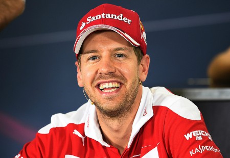 Vettel: „Nem egy pizza után neveztem el az új Ferrarit…”
